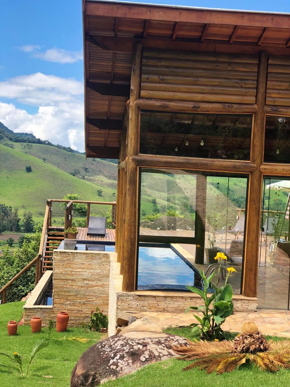 Pousada Caminho Da Mata São Bento do Sapucaí Esterno foto